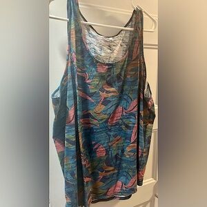 NWOT Reitmans tropical Tank top for women 2X.